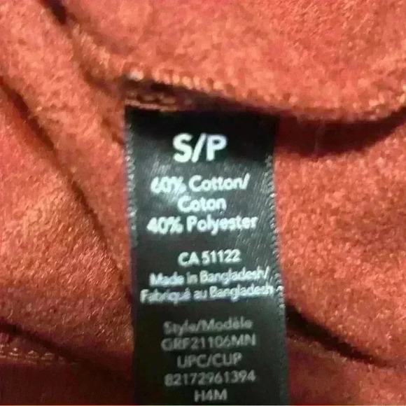 Sunflowers burgundy one of a kind hoodie size  small - Picture 2 of 2